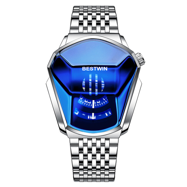 BESTWIN FASHION WATCH SILVER DIAL 1 BESTWIN FASHION WATCH SILVER DIAL