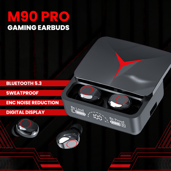 TWS M90 PRO: HD Voice Noise Cancelling Earbuds