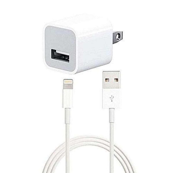 5W Charger with Adapter and Cable for iphone