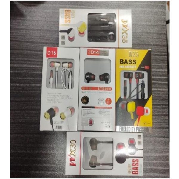 Earphone Multi- Creative Heavy Bass Audio Earphone